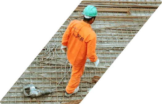 A construction worker