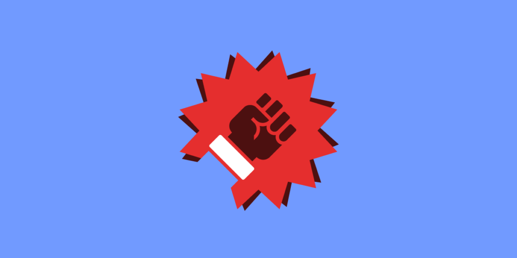 Knockout illustration