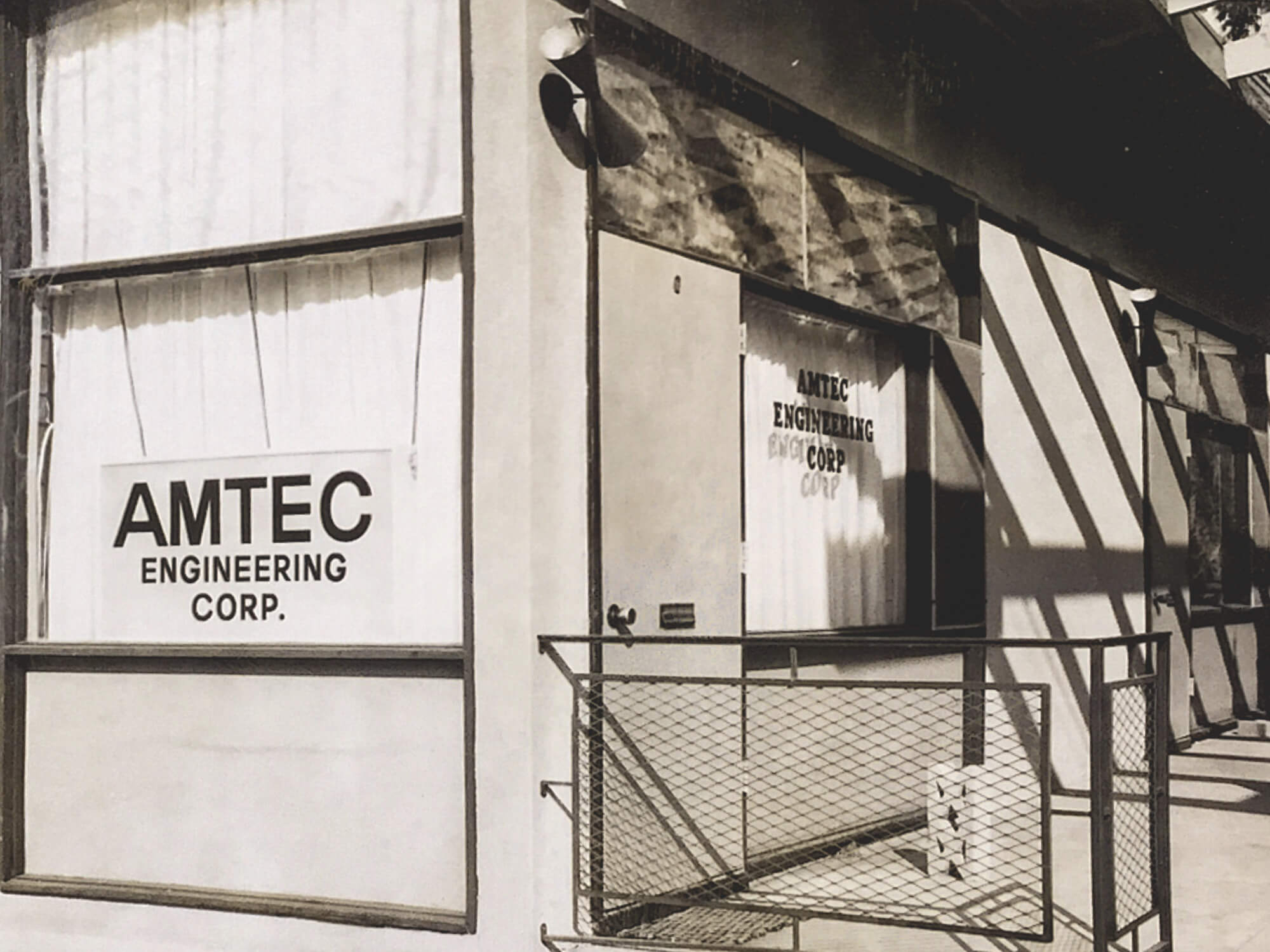 Amtec Staffing office in Brea, California, 1978