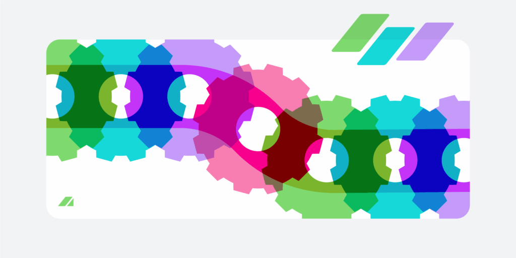 Gears representing 7 tips for conducting technical interviews