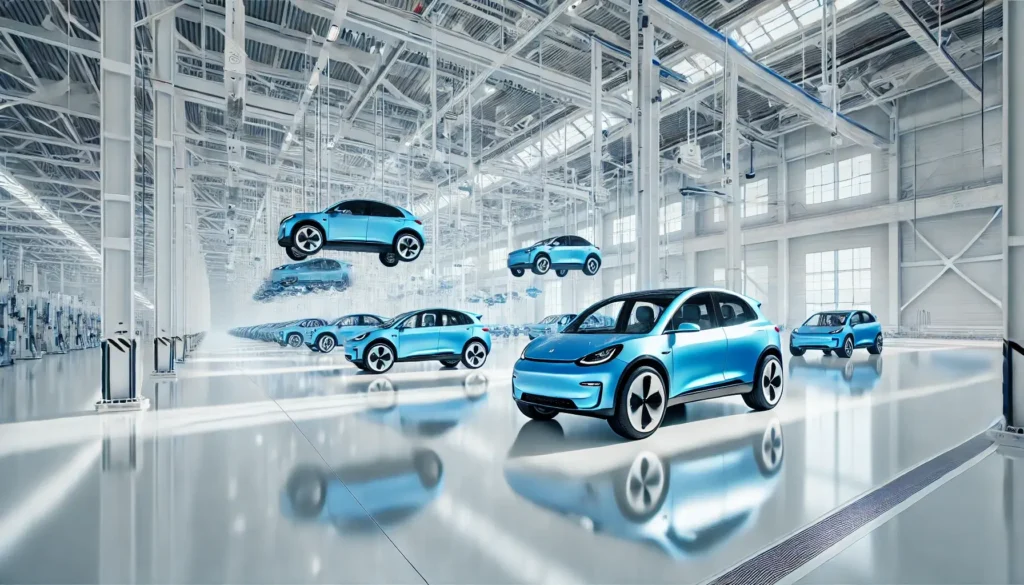 A car manufacturing plant