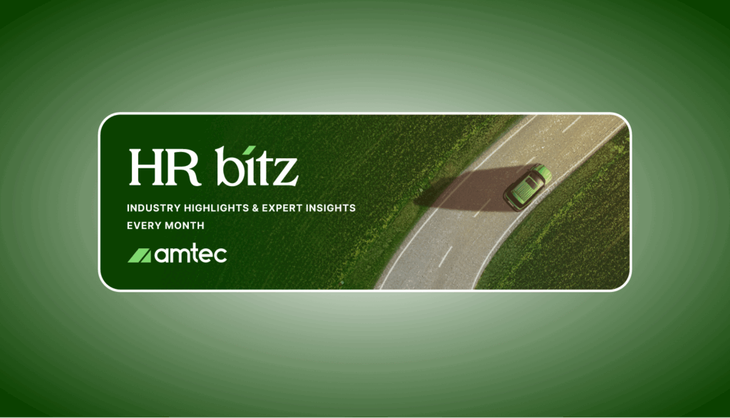 HR Bitz an email newsletter by Amtec