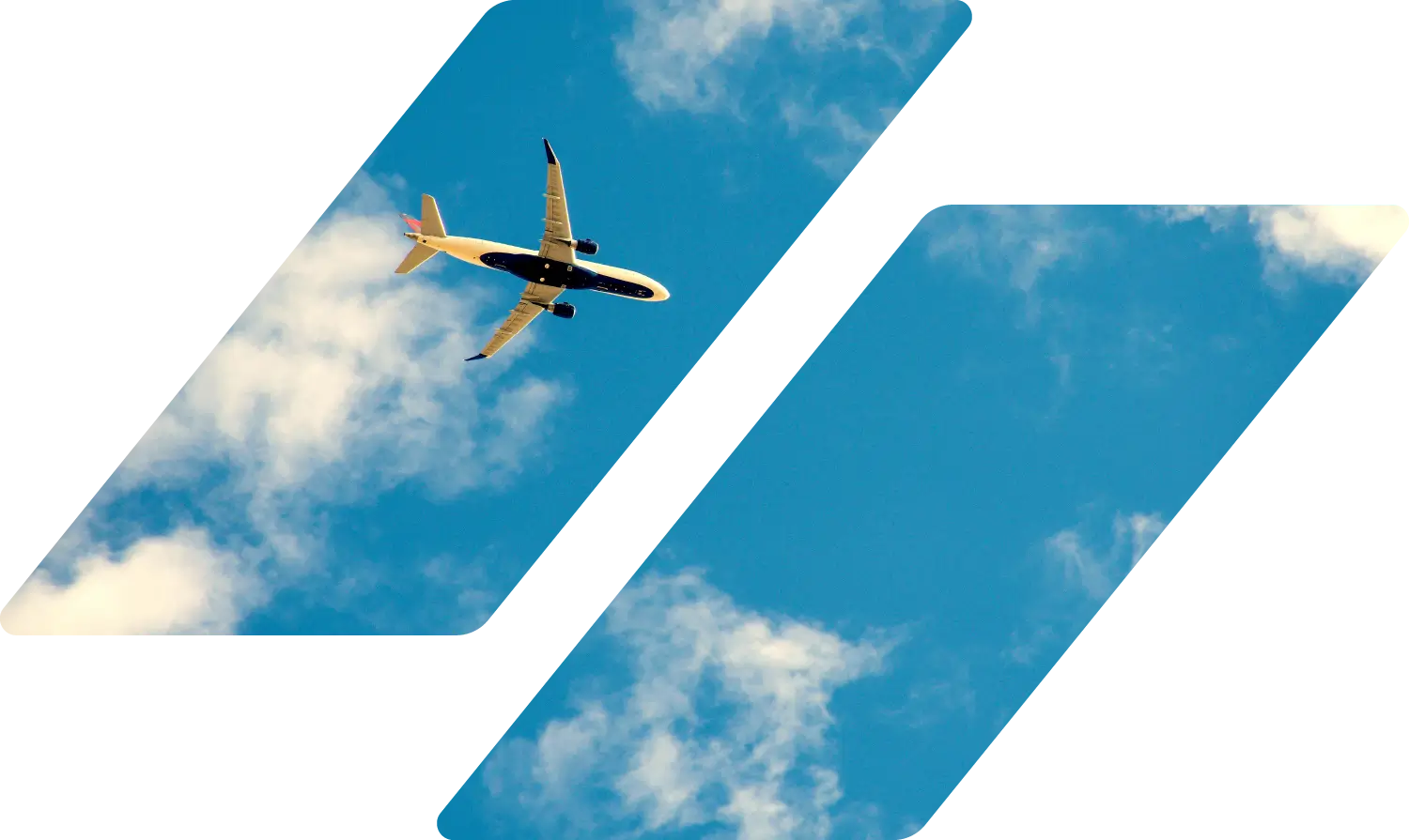 Plane above Ontario, CA