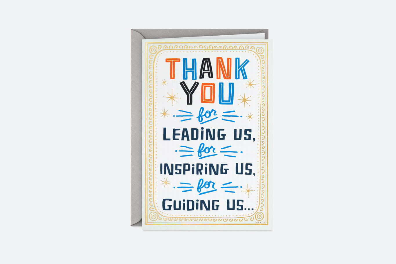 The best boss's day gift idea: a card from Hallmark.