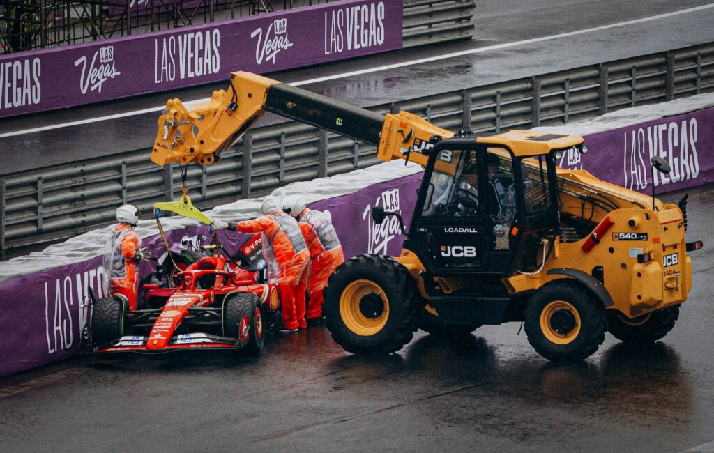 A crashed race car symbolizing how to manage underperforming employees